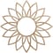Ekena Millwork Daisy Wood Fretwork Pierced Ceiling Medallion, Red Oak, 26"OD x 9"ID x 1/4"T CMWP26X26X0250DARO - alternate 1